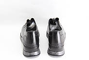 Кросівки жіночі GUERO G007-0017-02 чорні шкіряні 36, фото 3
