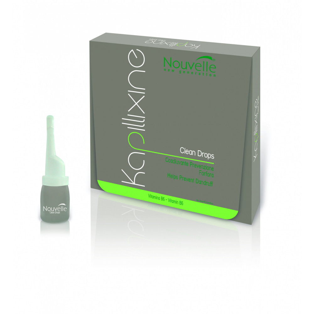 Лосьйон Nouvelle Kapillixine Clean Drops проти подушки в ампулах 10x10 мл