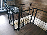 Огородження - перила для терас, веранд, сходів, балконів, фото 8