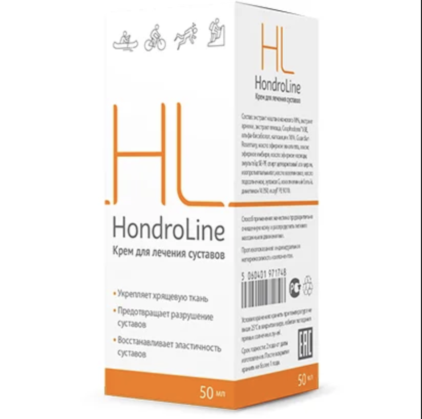 Hondroline - Крем для лечения суставов (Хондролайн) greenpharm - фото 1 - id-p1598555953