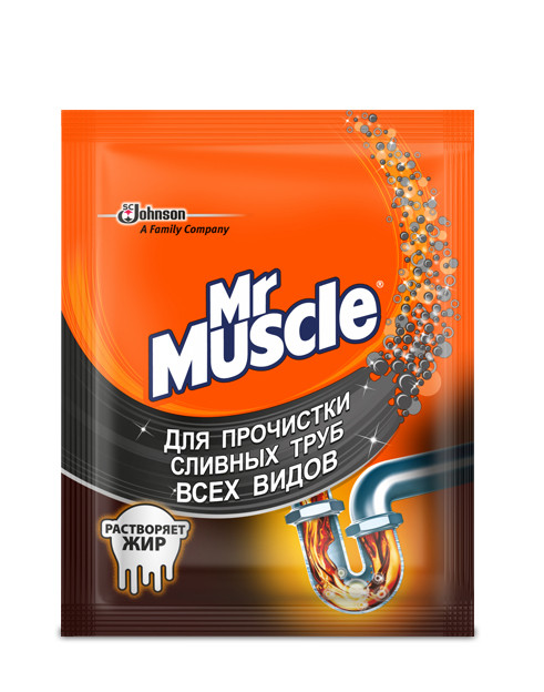 Гранули для прочищення труб Mr Muscle 70 г, фото 1