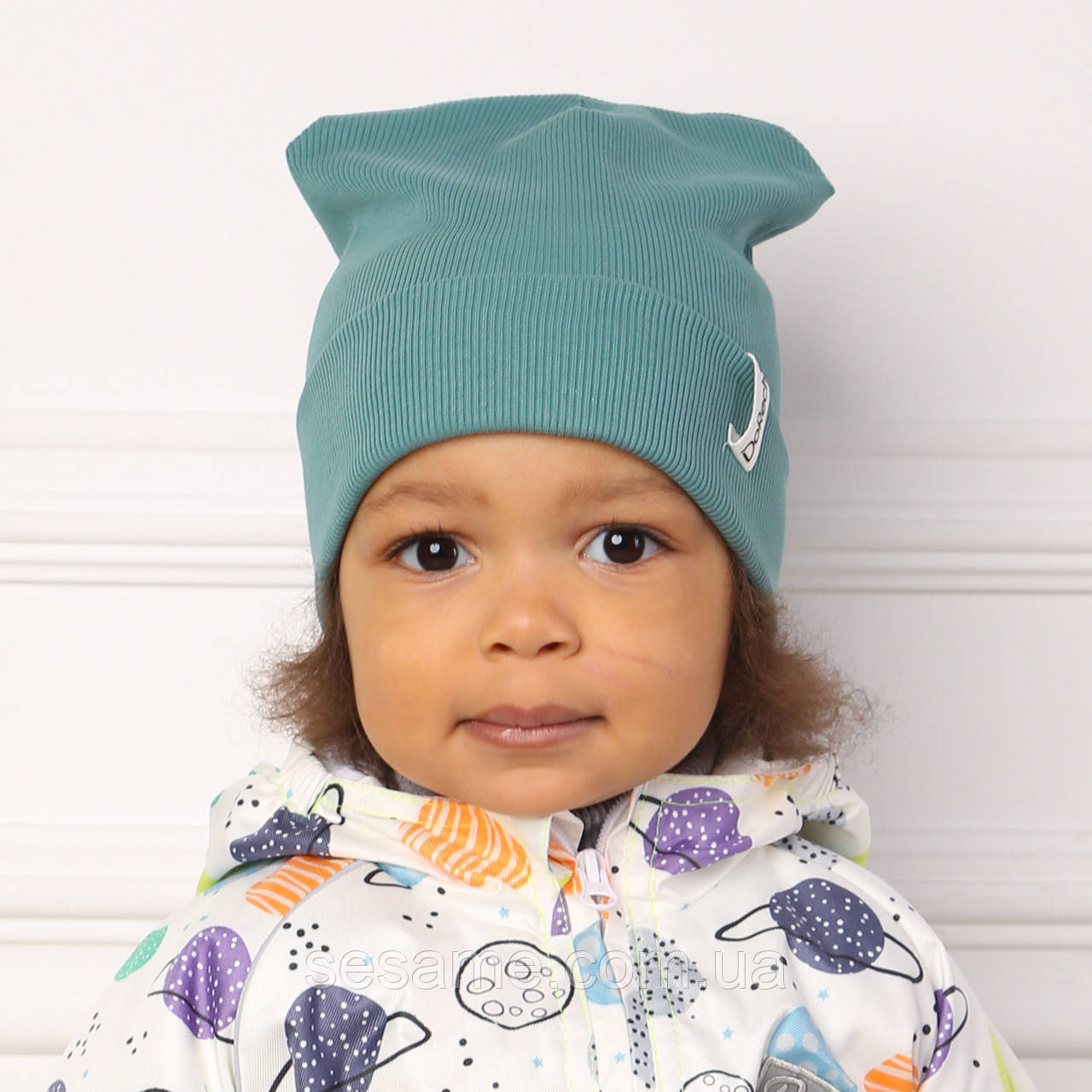 Дитяча Шапка Демісезонна М'ята 48-52