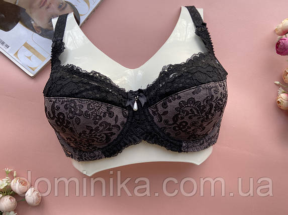 75/80/85/90/95С Сливовий мереживний бюстгальтер на чашку С, фото 1