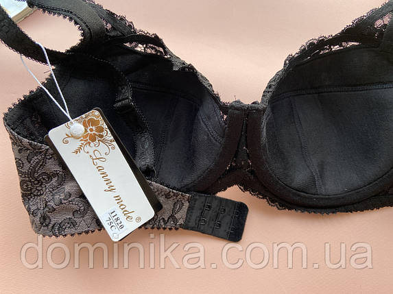 75/80/85/90/95С Сливовий мереживний бюстгальтер на чашку С, фото 2