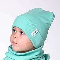 Дитяча Шапка Демісезонна Ментол 44-48