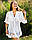 Жіноча літня блуза-туніка. розмір М — 3ХЛ, фото 2
