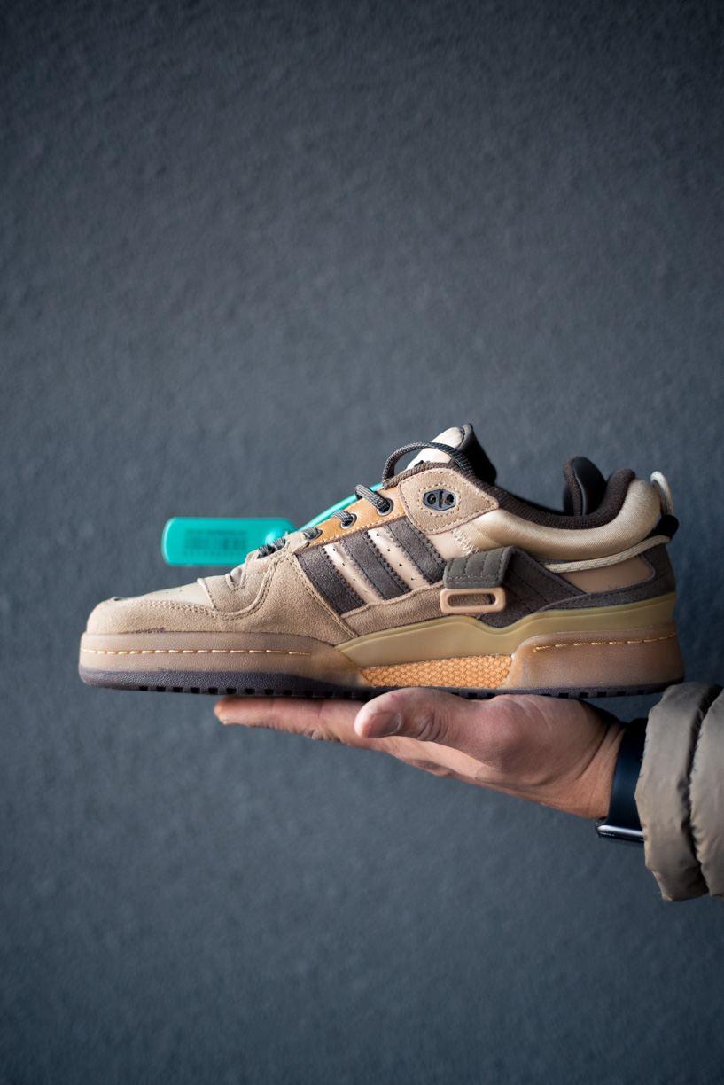 Кросівки чоловічі коричневі Adidas Forum x Bad Bunny (07748), фото 1