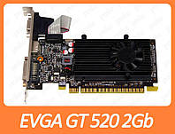 Видеокарта EVGA Geforce GT 520 2Gb PCI-Ex DDR3 64bit (DVI + HDMI + VGA)