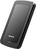 Зовнішній жорсткий диск 2 TB ADATA HV300 2.5" USB 3.2 black (AHV300-2TU31-CBK), фото 2