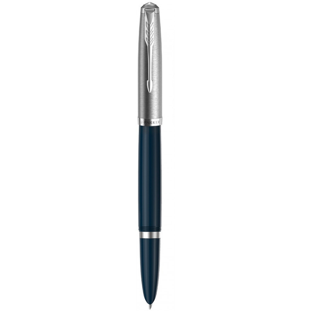Ручка Parker чорнильна PARKER 51 Midnight Blue CT FP F (55211)