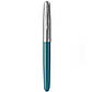 Ручка Parker чорнильна PARKER 51 Teal Blue CT FP F (55311), фото 2