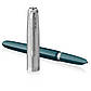 Ручка Parker чорнильна PARKER 51 Teal Blue CT FP F (55311), фото 3