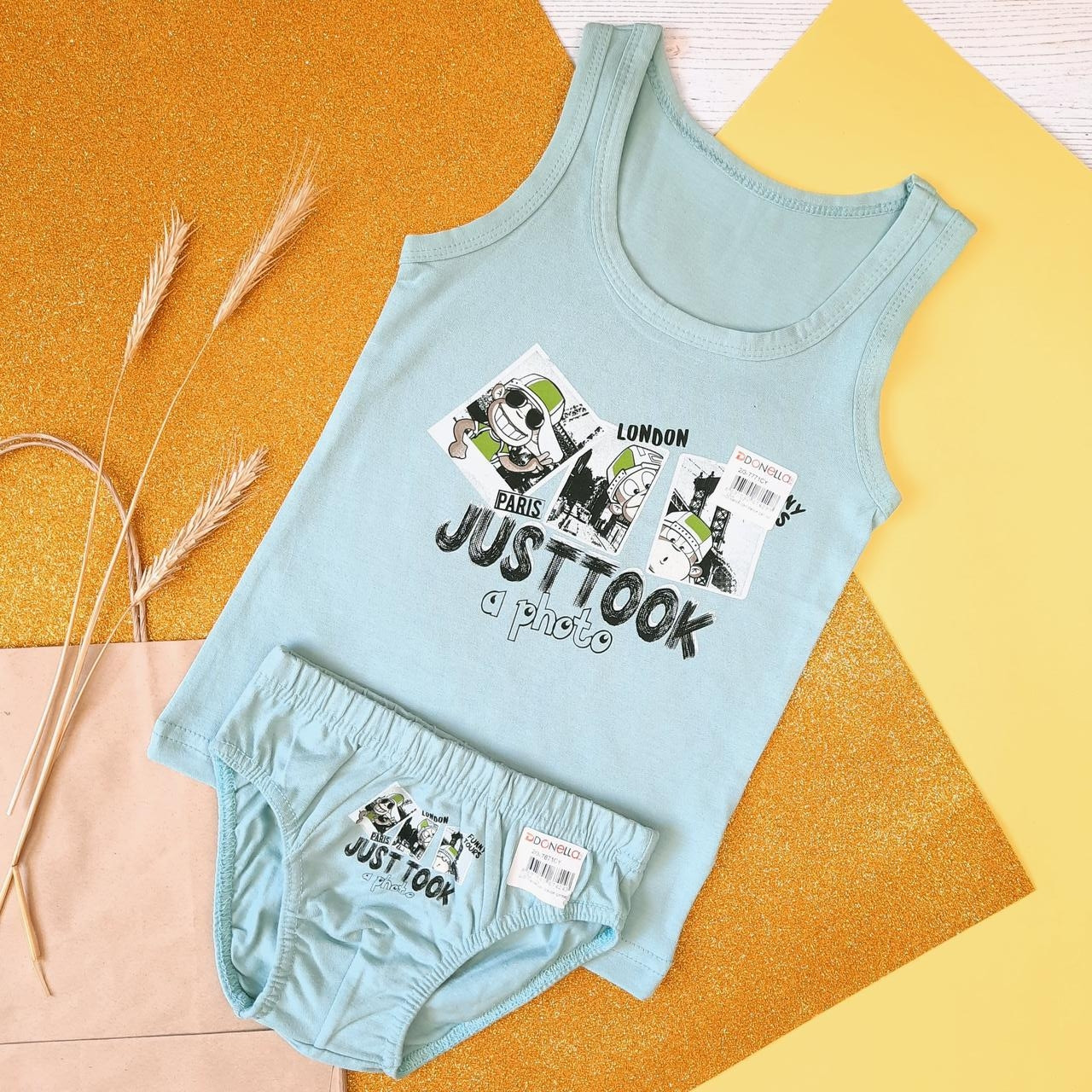 Купить Комплект нижнего белья для мальчика от 6 до 7 лет донелла ...