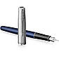 Ручка Parker чорнильна SONNET 17 Essentials Metal & Blue Lacquer CT FP F (83711), фото 5