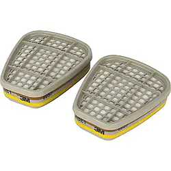 Фільтр 3MTM 6057 А1 для захисту від газів і парів 2 шт.