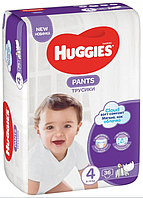 Подгузники-трусики детские Huggies Pants 4 (9-14 кг) 36 шт