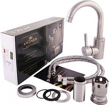 Змішувач для кухні Kroner ESG011, фото 4