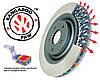 Посилений задній гальмівний диск DBA Street Series T2 Slot для SUBARU Forester SG XT (2001- 2008), фото 4
