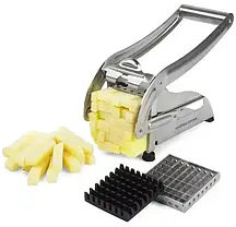 Машинка для нарізки картоплі фрі, ручна картофелерезка Potato Chipper Металева, фото 3