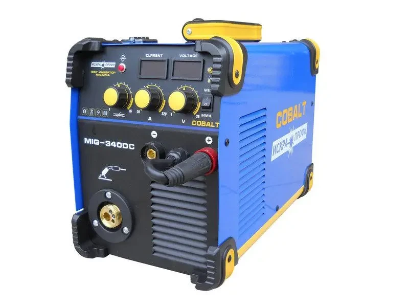 Зварювальний напівавтомат Іскра Профі MIG-340DC COBALT, фото 1