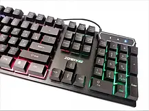 Клавіатура провідна ZORNWEE ZE-510 RGB мультимедійна, фото 6