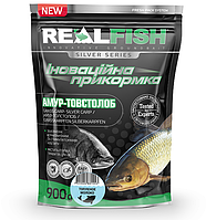 Прикормка RealFish Толстолоб Топленое молоко 900 г