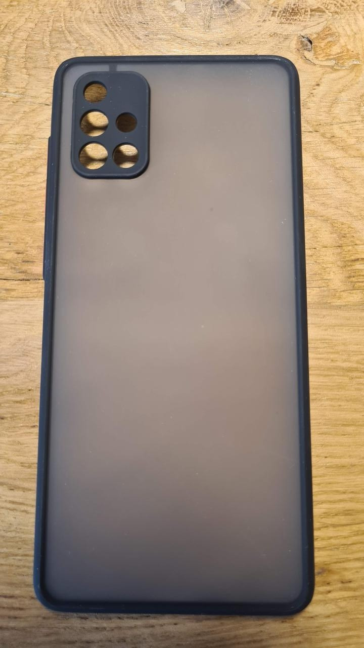 Чохол до Samsung Galaxy A71 (чорний)