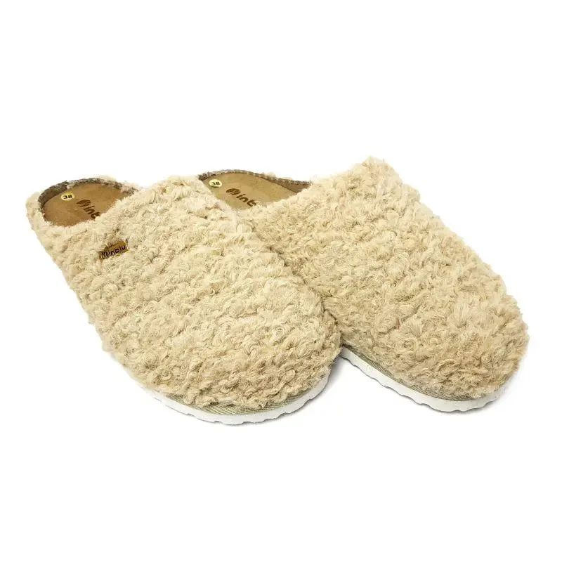 Жіночі домашні тапочки Inblu кімнатні баранчик закриті, фото 1