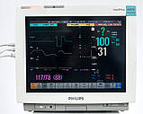 Б/У Кардіомонітор Монітор пацієнта Philips IntelliVue MP70 Anastesia Monitor + Modul G5-M1019A (Used), фото 3