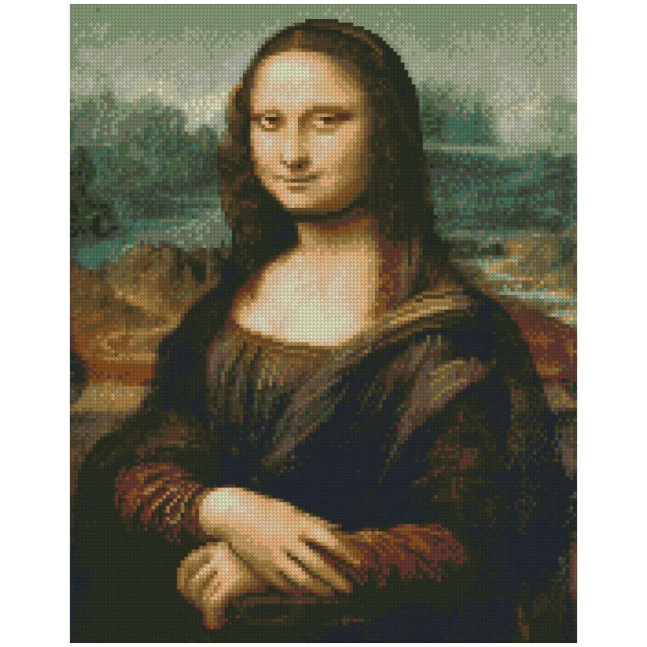 Алмазна картина «Мона Ліза», 40х50 см