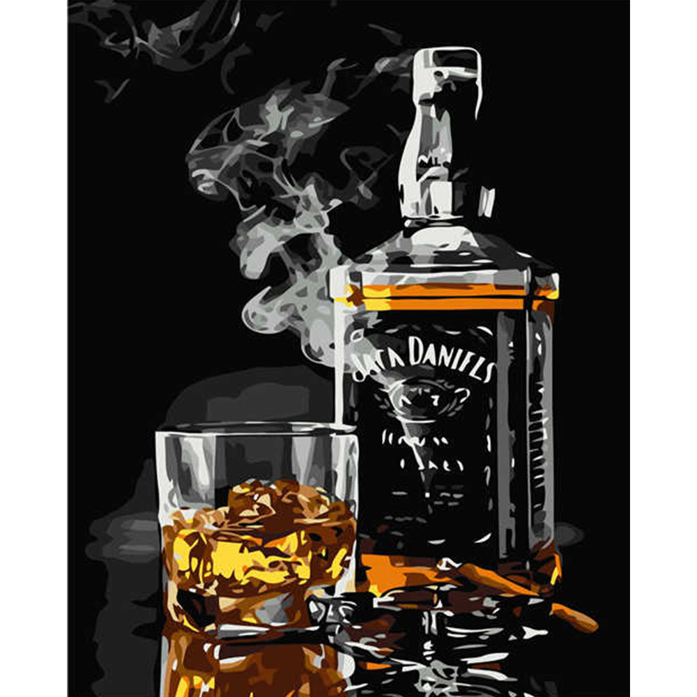 Картина за номерами «Jack Daniels 2», 40х50 см