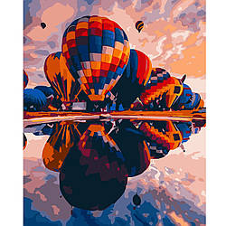 Картина за номерами VA-2927 «Яскраві повітряні кулі», 40х50 см