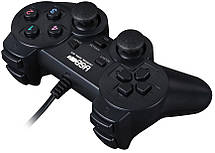 USB джойстик для ПК PC GamePad DualShock DJ-2082 з вібро 2 шт (25135), фото 5
