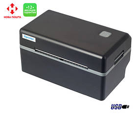 Термопринтер для печати этикеток Xprinter XP-D4602B (Гарантия 1 год) Black