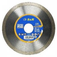 Алмазний диск з плитки S&R Meister 125 мм, 252691125