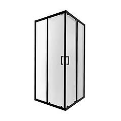 Душова кабіна Qtap Taurus BLA1099SC6 90х90 см, скло Clear 6 мм покриття CalcLess, без піддона