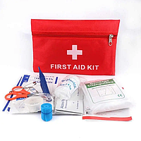 Аптечка дорожная в автомобиль / аптечный мини набор в авто HS-300 First Aid Kit