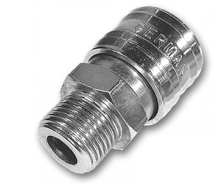 Конектор пневматичний "мама" РЗ 1/4", STAL-CHROM, 
SE3-2SM/STEEL