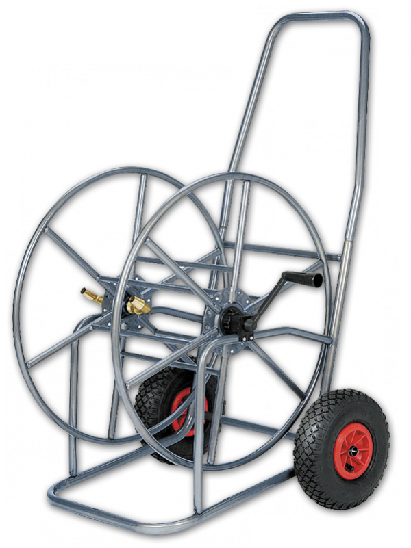 Візок для шланга 3/4′′ 110м, нержавіюча сталь,
PRINOX, AG4410