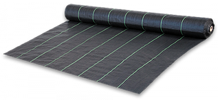Агротканина проти бур'янів 70 г/м² PP, чорна 
UV 0,4х100м, AT7004100