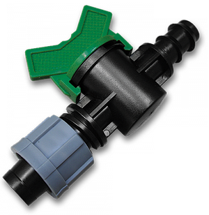 Мінікран лінійний: крапельна стрічка / 
з'єднувач для трубки 16мм, DSTZ01-1617L