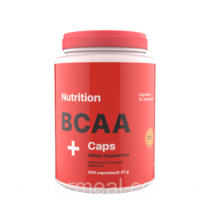 Амінокислоти AB PRO BCAA Caps 400 капсул