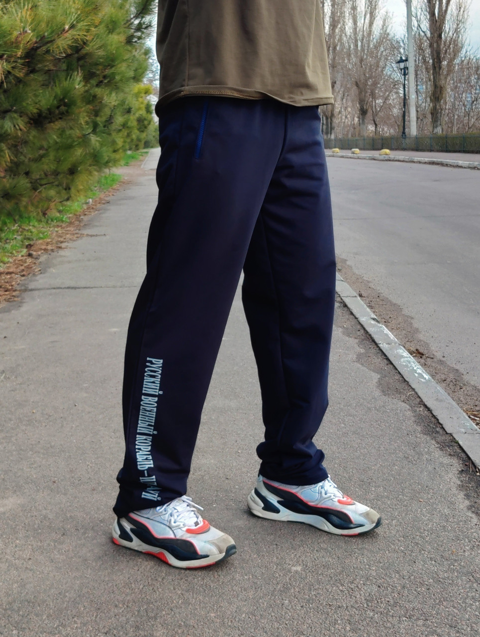 Мужские спортивные штаны из турецкого трикотажа Tailer размеры 48-64 - фото 3 - id-p1598764958