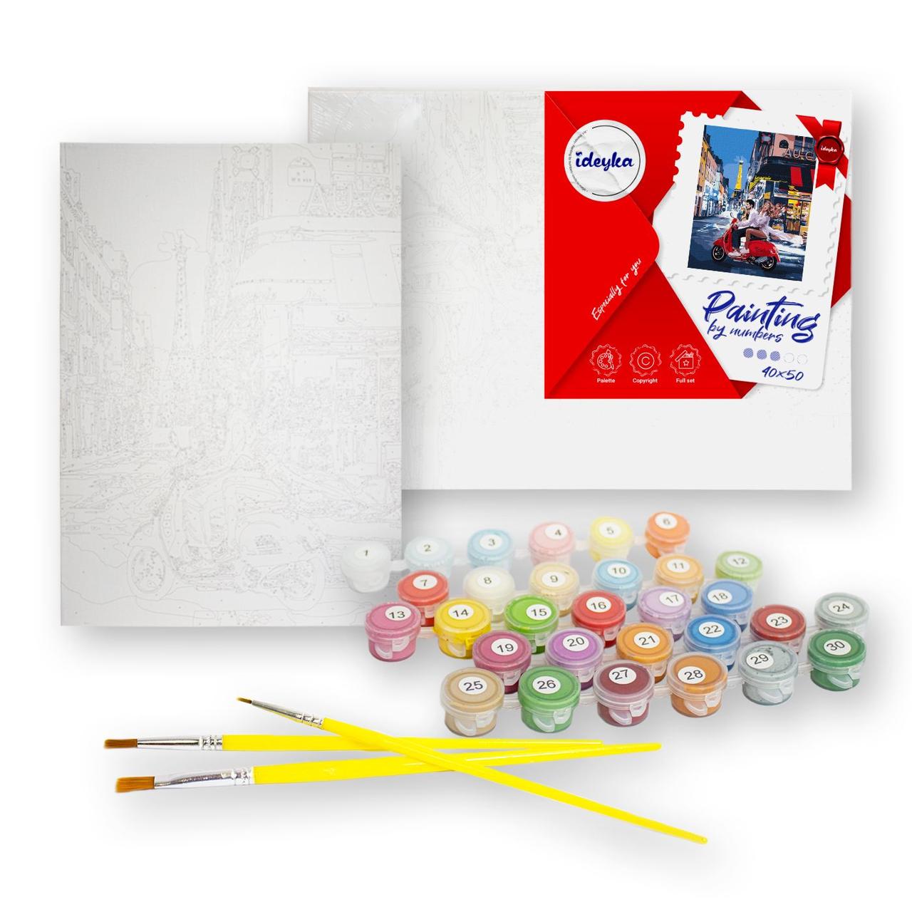 Картина за номерами Гармонія звуків Ідейка 40 х 50 KHO8314