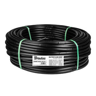 Трубка крапельна Ø 16мм / 0,9мм / 33см / 2 л/год 
– WATER FLOW DRIP – 100 м, DSWWF160933-200-100