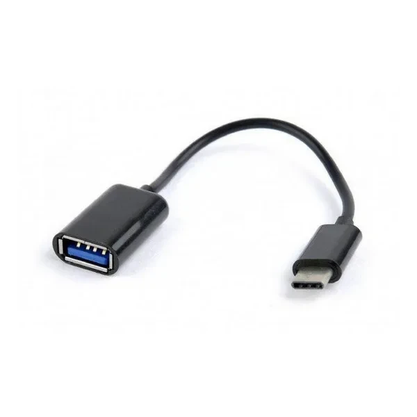 Дата-кабель Cablexpert A-OTG-CMAF2-01 0.2m USB(мама) - USB Type C(тато) Black