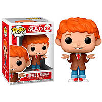 Фигурка Funko Pop Фанко Поп DC Another Ridiculous MAD Alfred E. Neuman Альфред Э. Нойман 10 см DS MP AEN 29