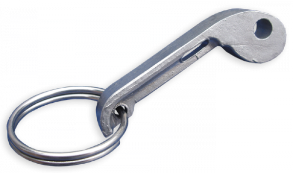 Ручка з кільцем 1", CARM100SS, фото 1