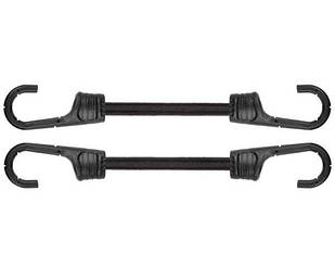 Шнур еластичний гумовий 120см х 2шт. з металевими 
гачками PVC BUNGEE CORD HOOK, BCH2-08120BC-B