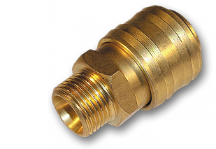 Конектор пневматичний "мама" РЗ 1/4", латунь, 
SE2-2SM